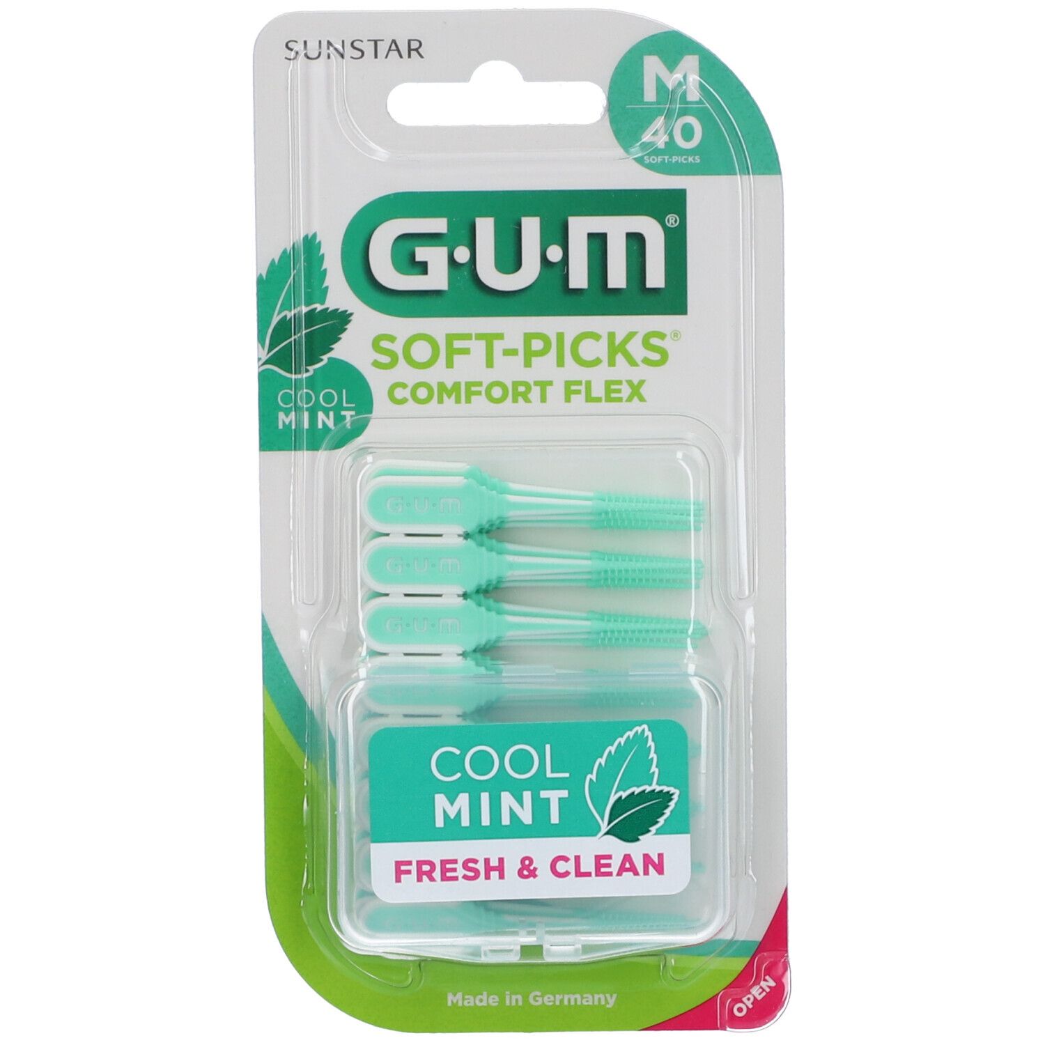 GUM Soft-picks Comfort Flex 40 pz Spazzolino da denti