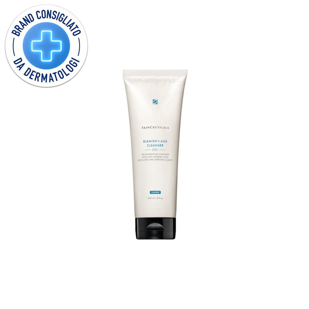 SkinCeuticals Blemish + Age Cleanser Gel detergente ed esfoliante a ba