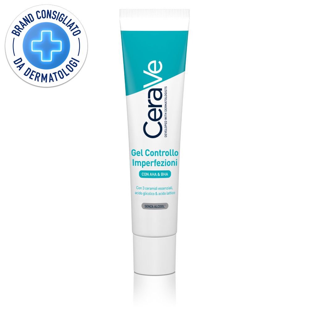 CeraVe Gel Controllo Imperfezioni, Riduce brufoli e imperfezioni, migl