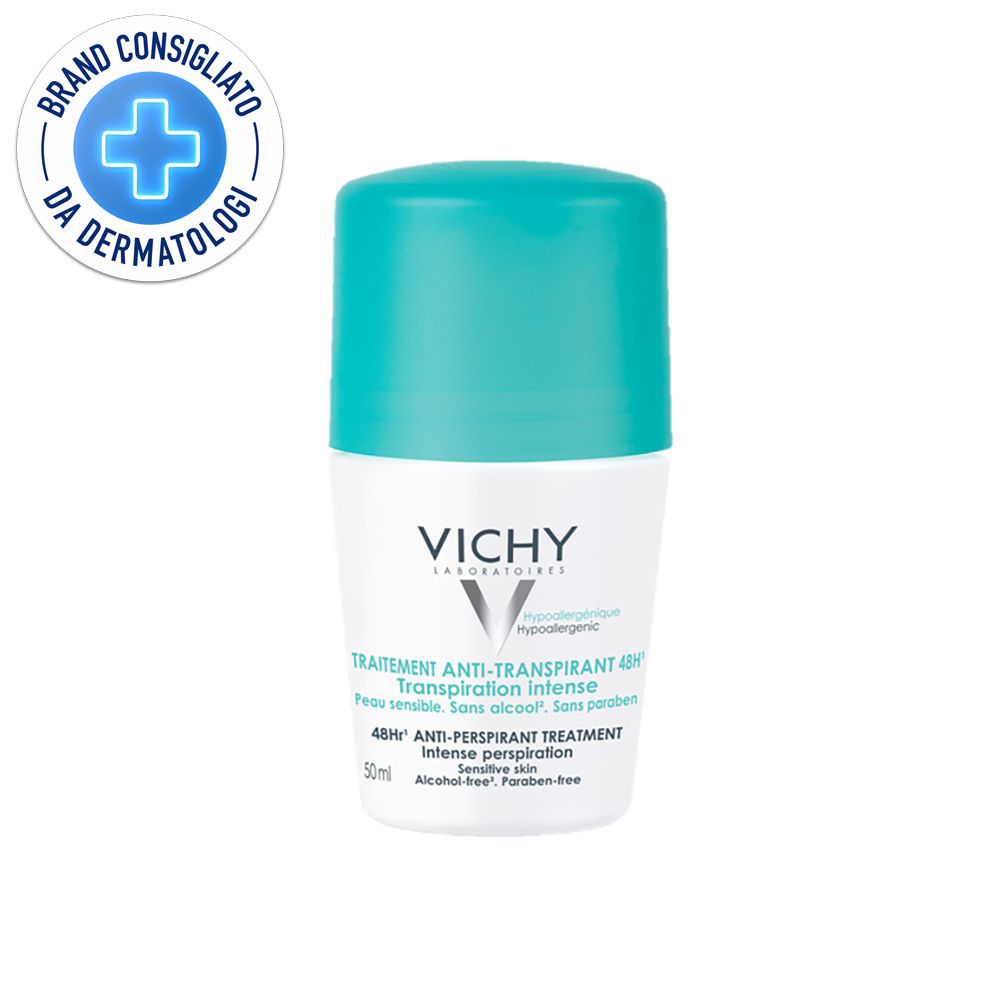 Vichy Deodorante antitraspirante 48H - Roll -on 50 ml Roller