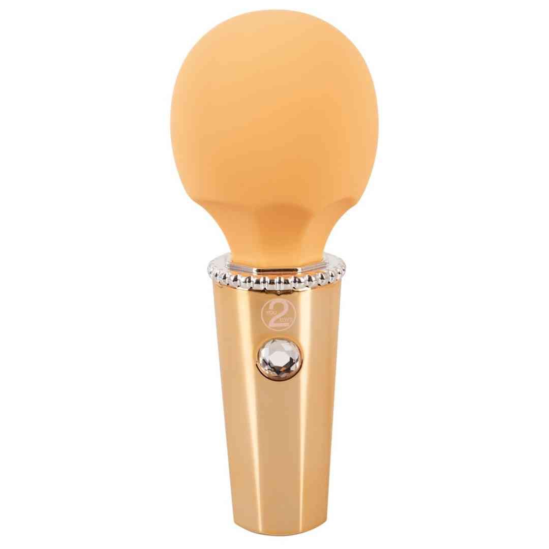 Mini bastone da massaggio con pietre glitterate | You2Toys 1 pz Vibrat
