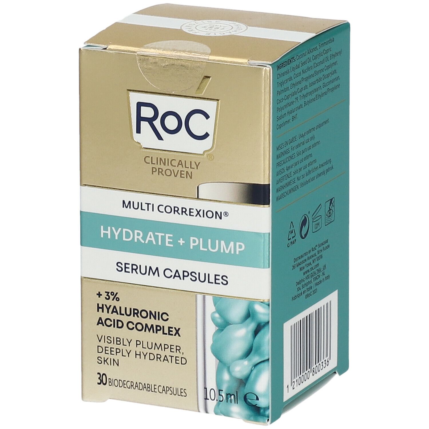 ROC MULTI CORREXION® Hydrate + Plump Serum Capsules 1 pz Capsule