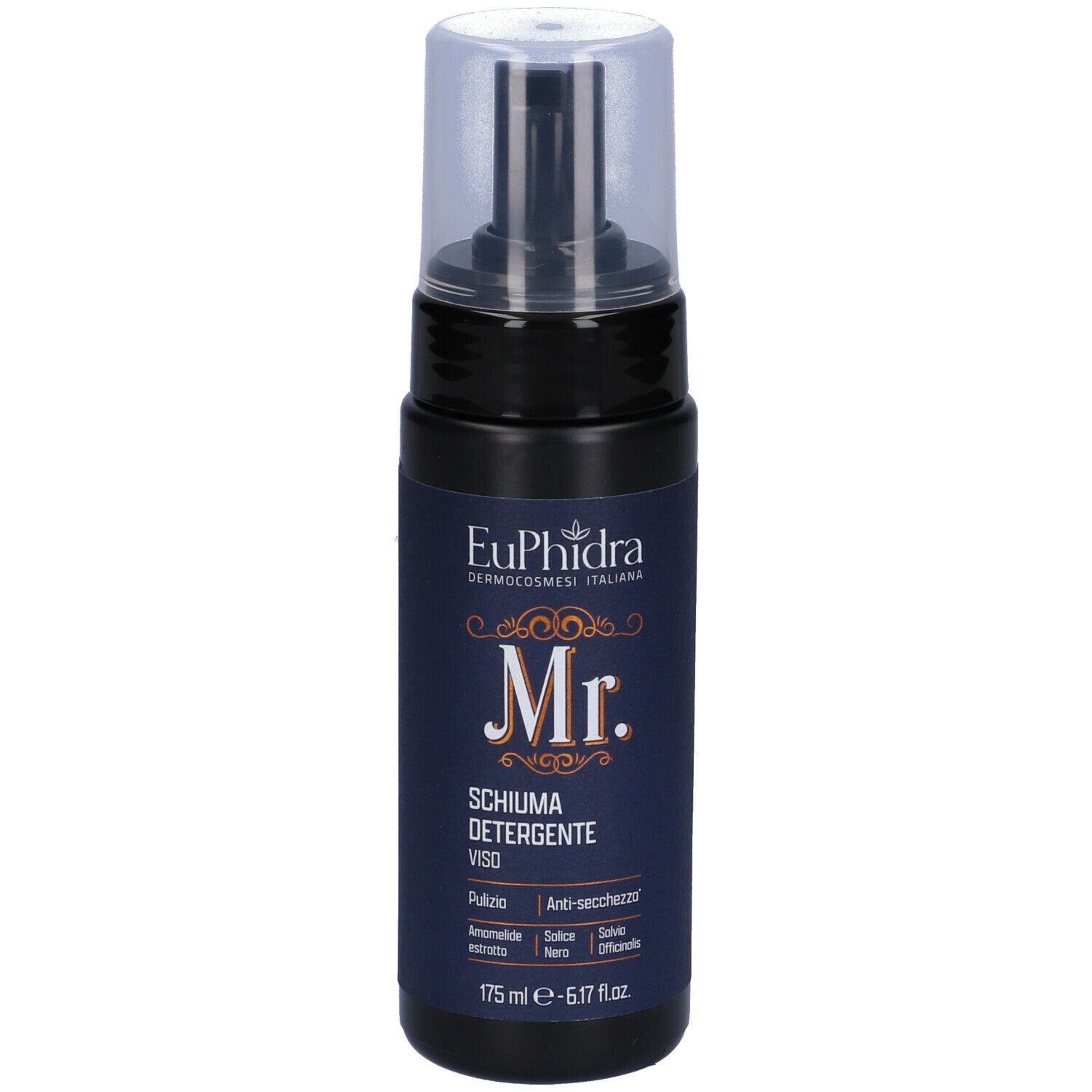 Euphidra MR. Schiuma Detergente Viso Uomo 175 ml