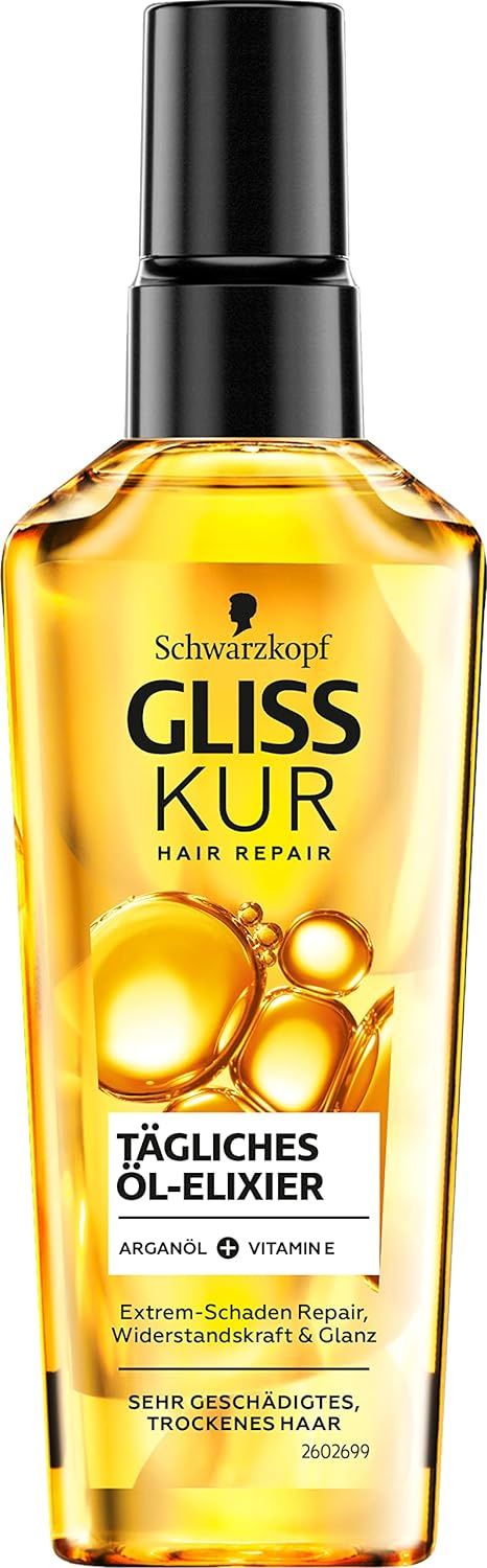 Schwarzkopf Gliss Kur Olio per capelli Elisir d'olio quotidiano 75 ml