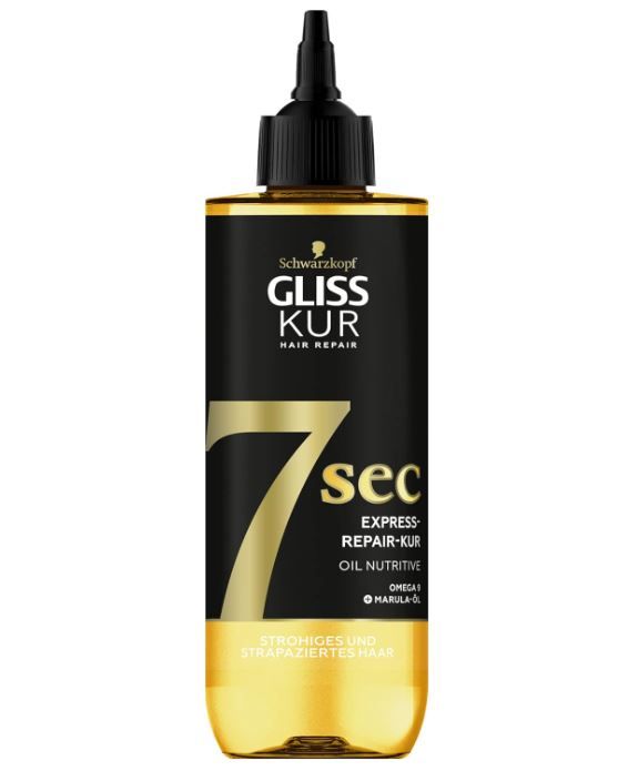 Schwarzkopf Gliss Kur 7 Sec Trattamento Riparatore Espresso Olio Nutri