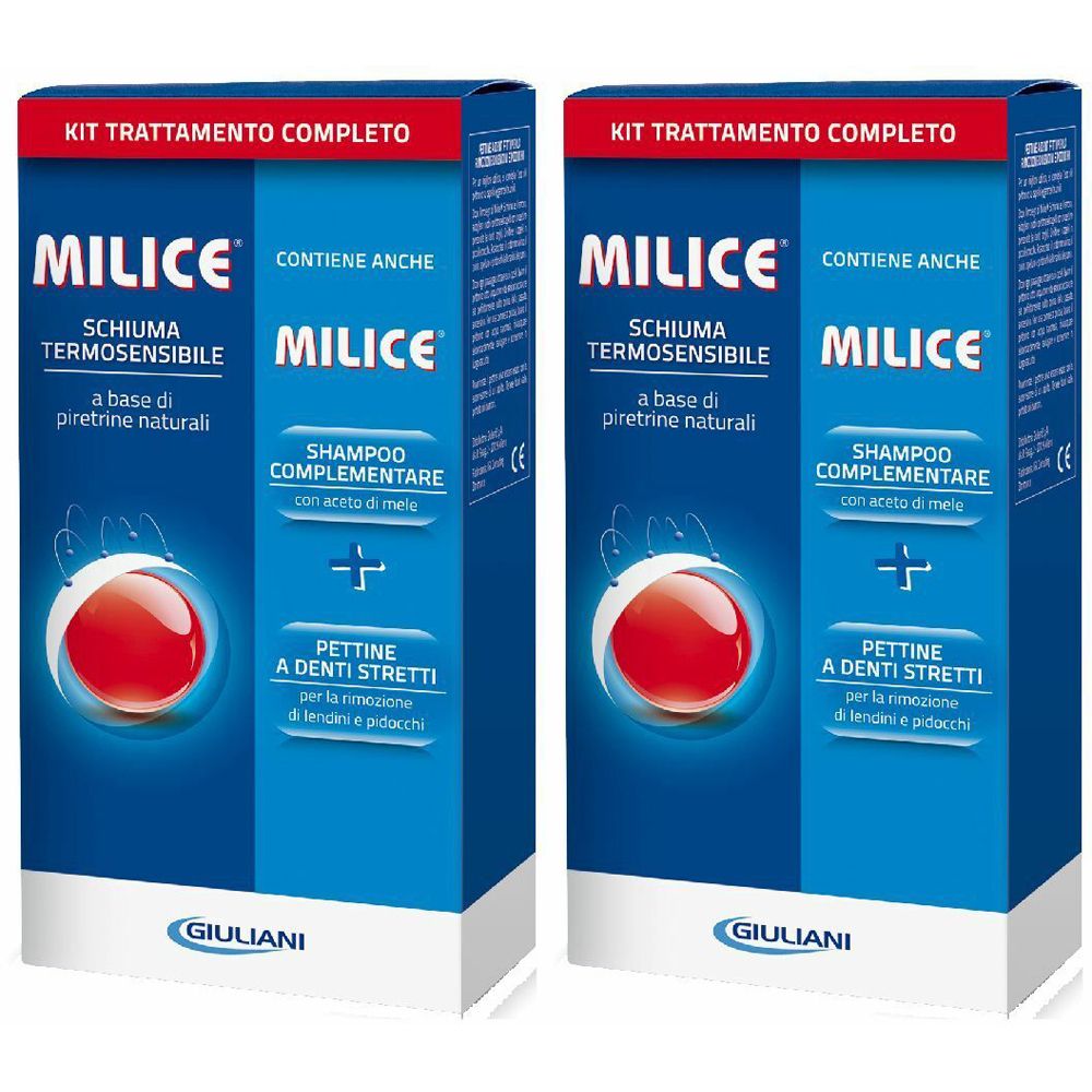 MILICE® Shampoo + Schiuma Set da 2 2x1 pz combinato