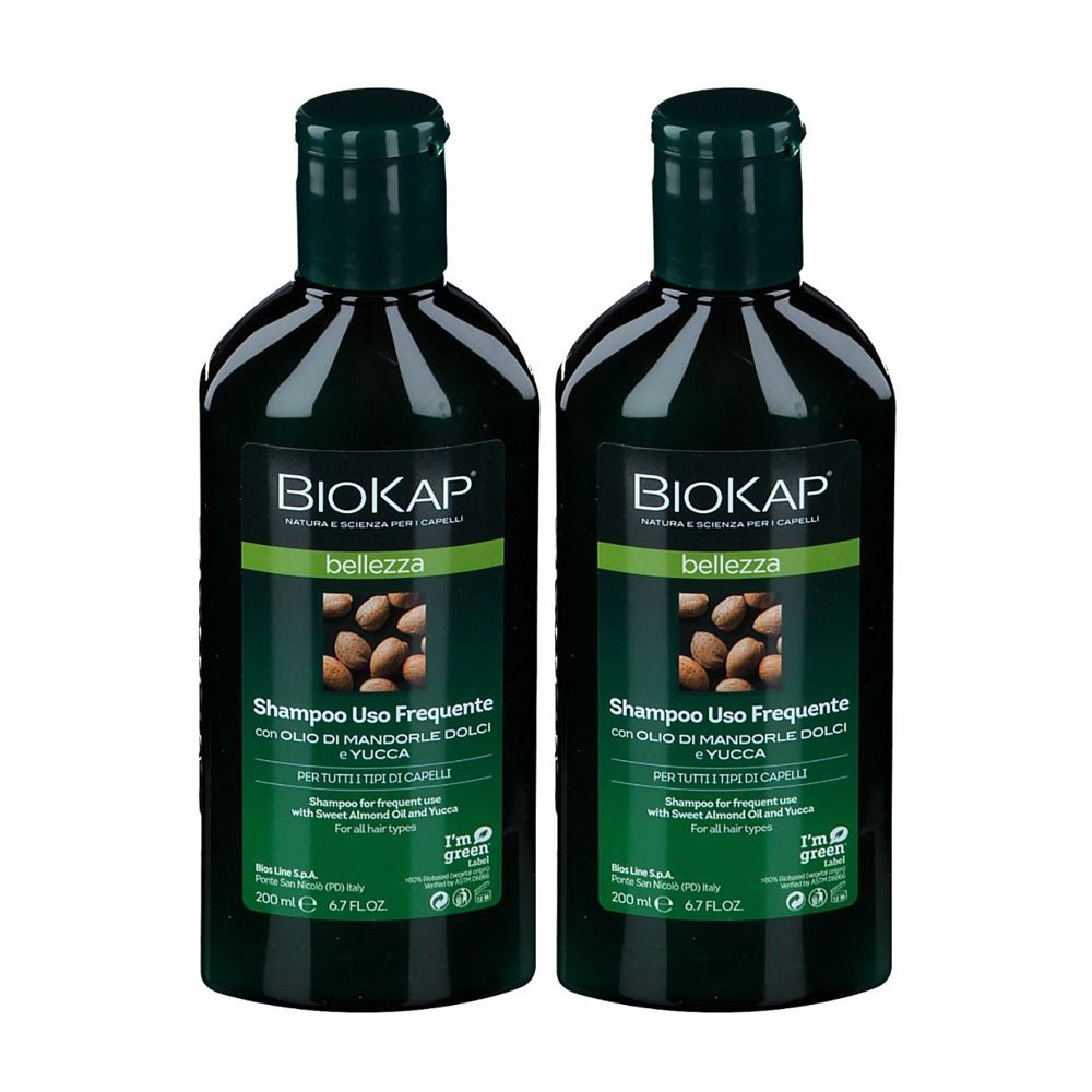 BIOS LINE BioKap® Shampoo Uso Frequente Set da 2 2x200 ml