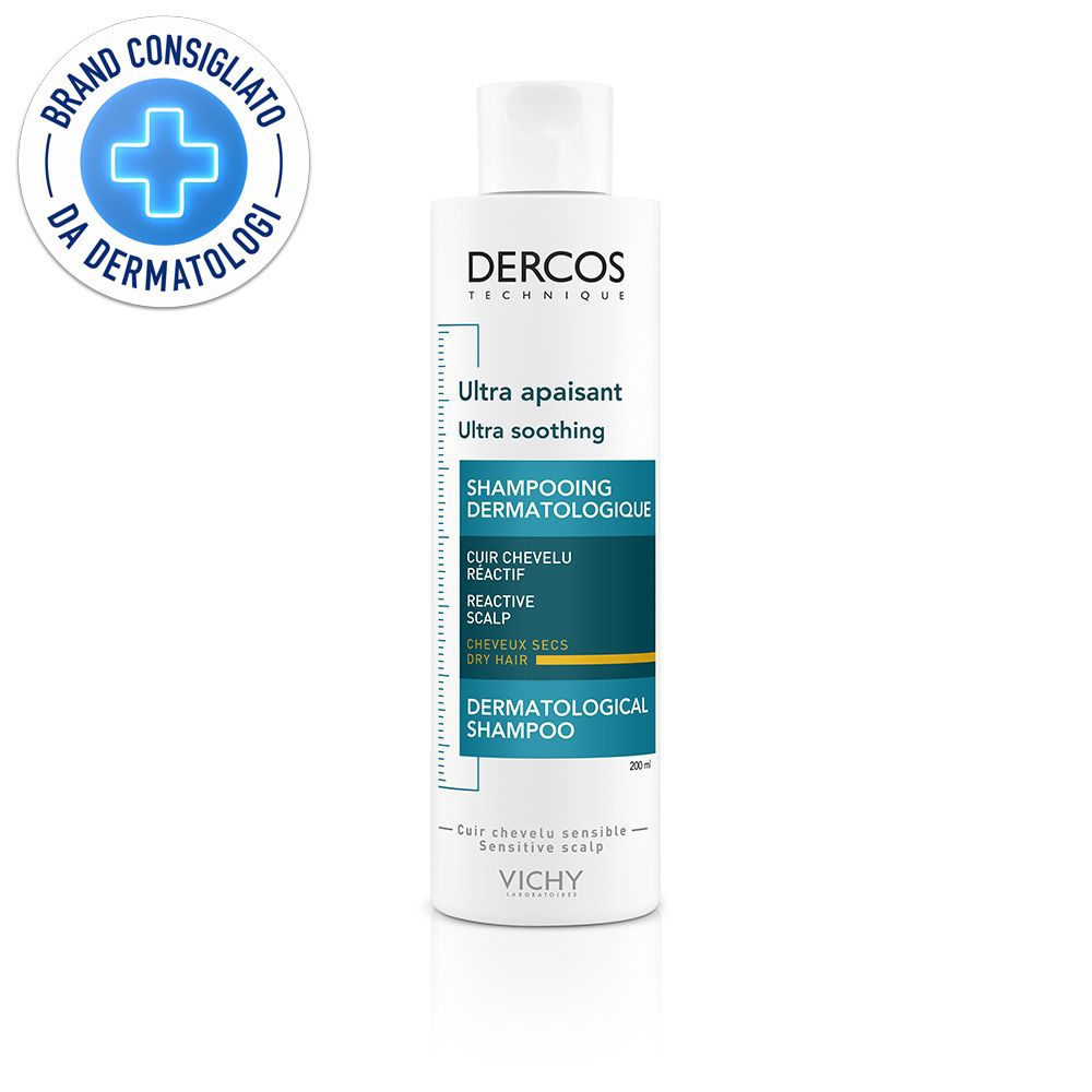 Vichy Dercos Shampoo Ultra-Lenitivo cuoio capelluto reattivo Capelli s