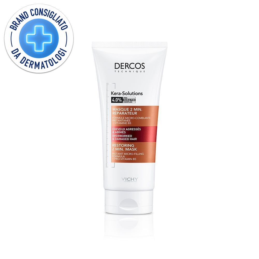 Vichy Dercos Kera-Solution Maschera riparatrice 2min 200 ml ristruttur
