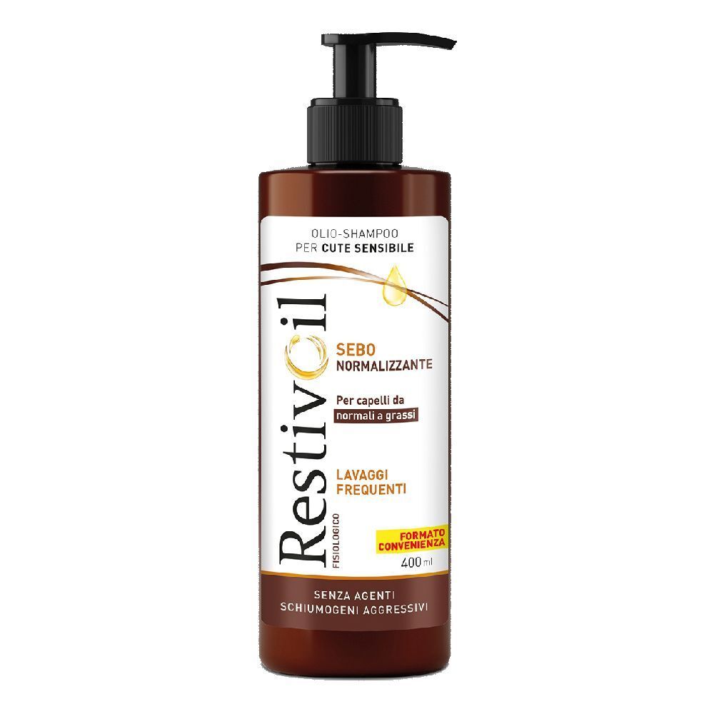RestivOil Fisiologico Sebonormalizzante 400 ml Shampoo