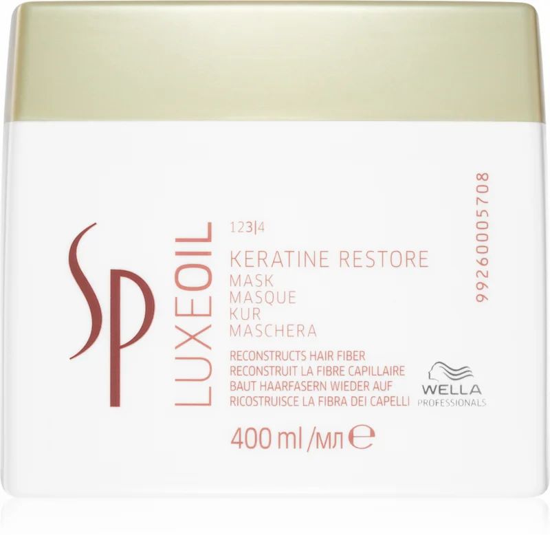 Sebastian Professional Sp Luxe Oil Keratin Restore Mask 400ml 400 ml M