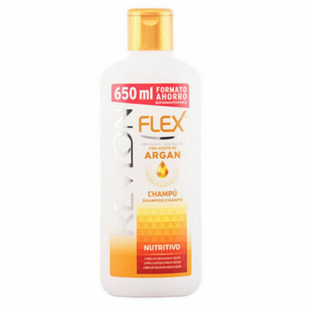 Revlon Flex Keratin Shampoo nutriente all' olio di argan 650ml 0,65