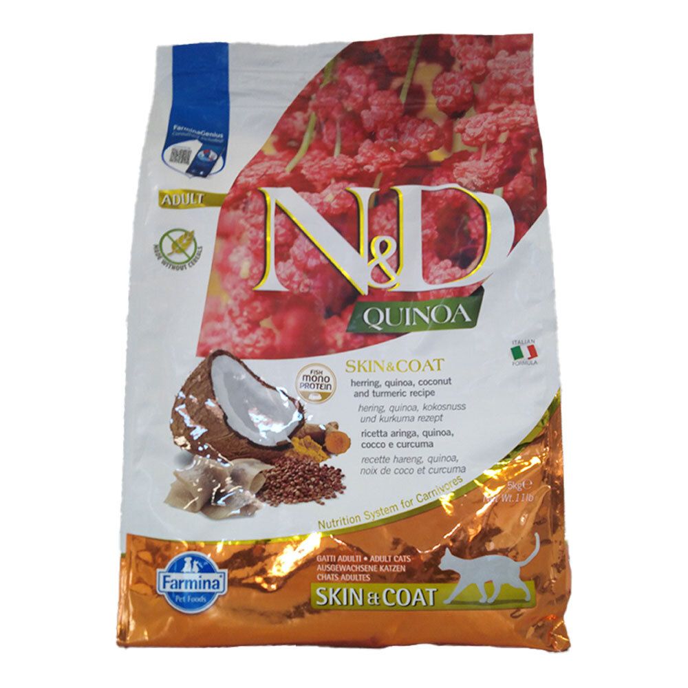 Farmina N&D Quinoa Feline Herring 5000 g Mangime