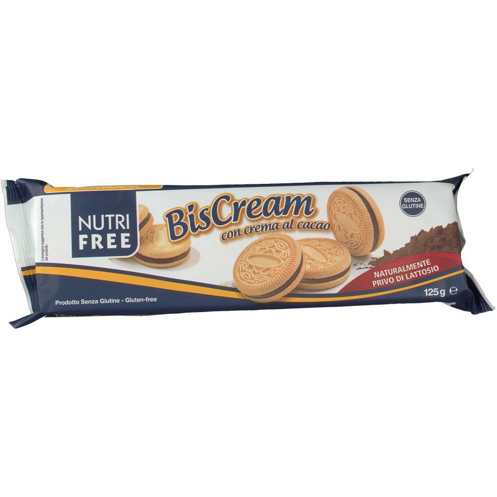 Nutrifree® biscream con crema al cacao 125 g