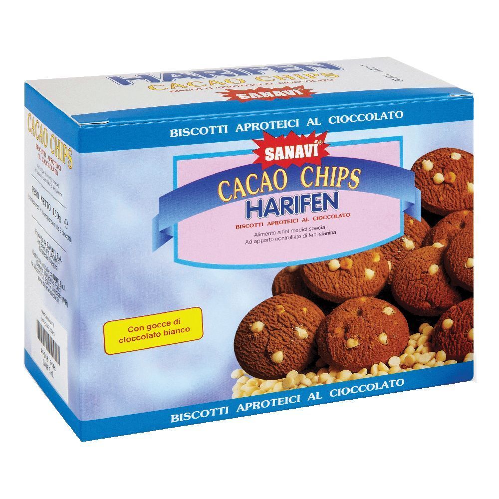 Harifen Chips Cacao Bianco 150 G g