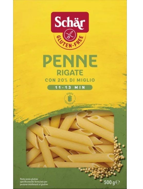 Penne Rigate Senza Glutine - Schär 500 g