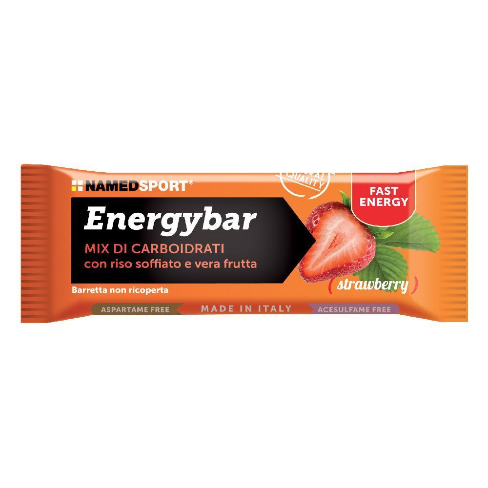 Namedsport® Energybar Strawberry 35 g Barretta
