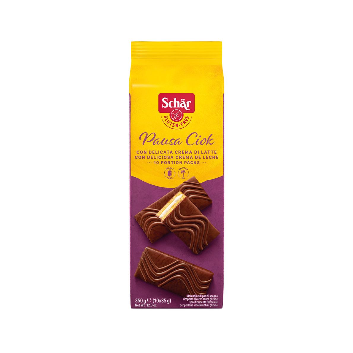 Merendine Senza Glutine Pausa Ciok - Schär 350 g