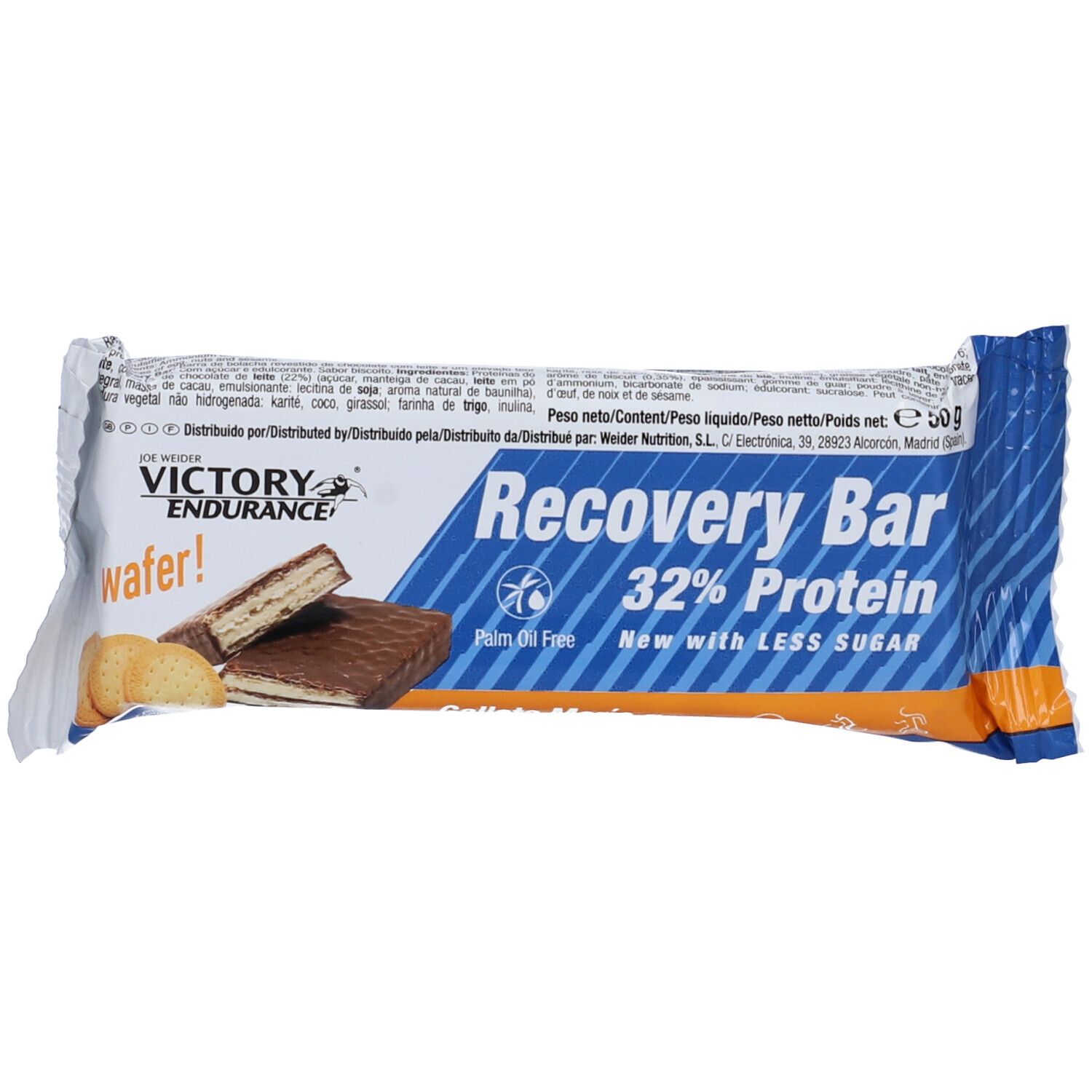 Victory Endurance Recovery Bar Biscotto 50 g Barretta