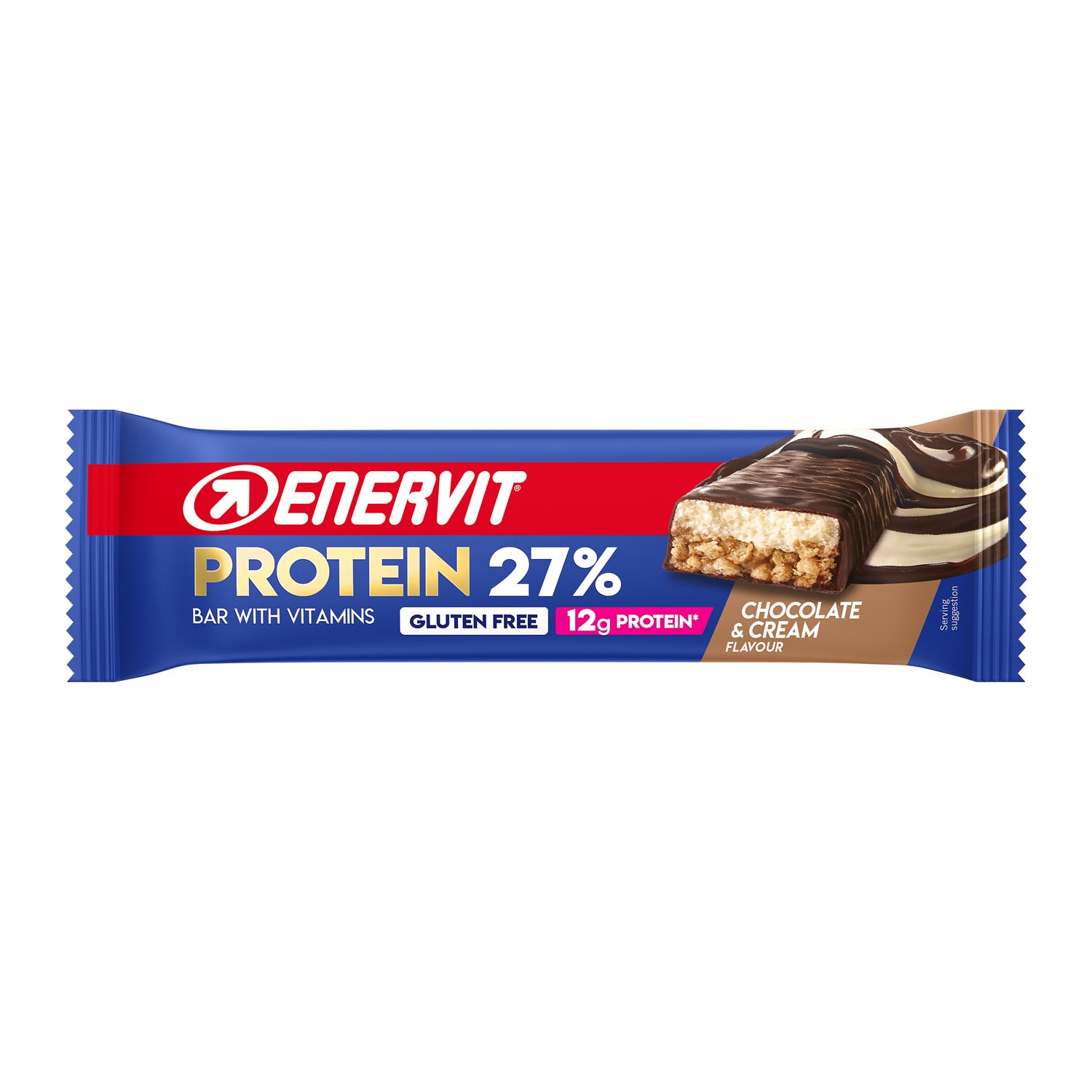 ENERVIT® Sport Protein Bar 27% - Chocolate&Cream 45 g Barretta
