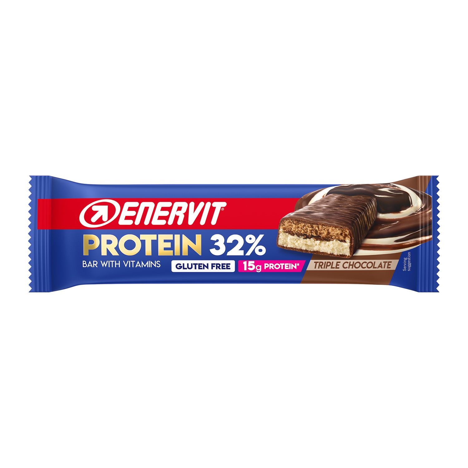 ENERVIT Protein Bar 32% - Triple Chocolate 47 g Altro