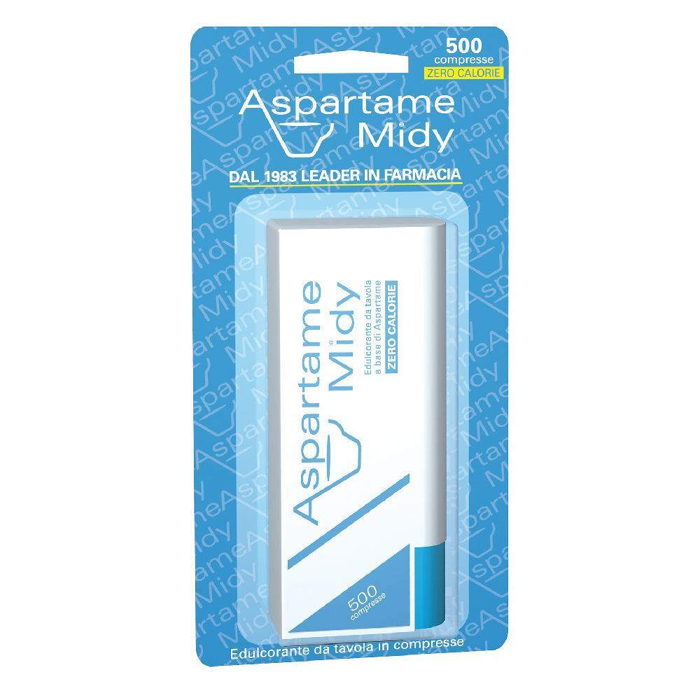 Aspartame Midy Edulcorante da tavola 500 pz Compresse