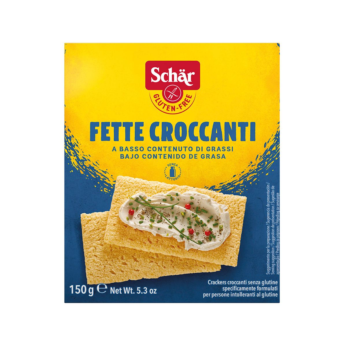 Pane croccante Senza Glutine – Schär 150 g