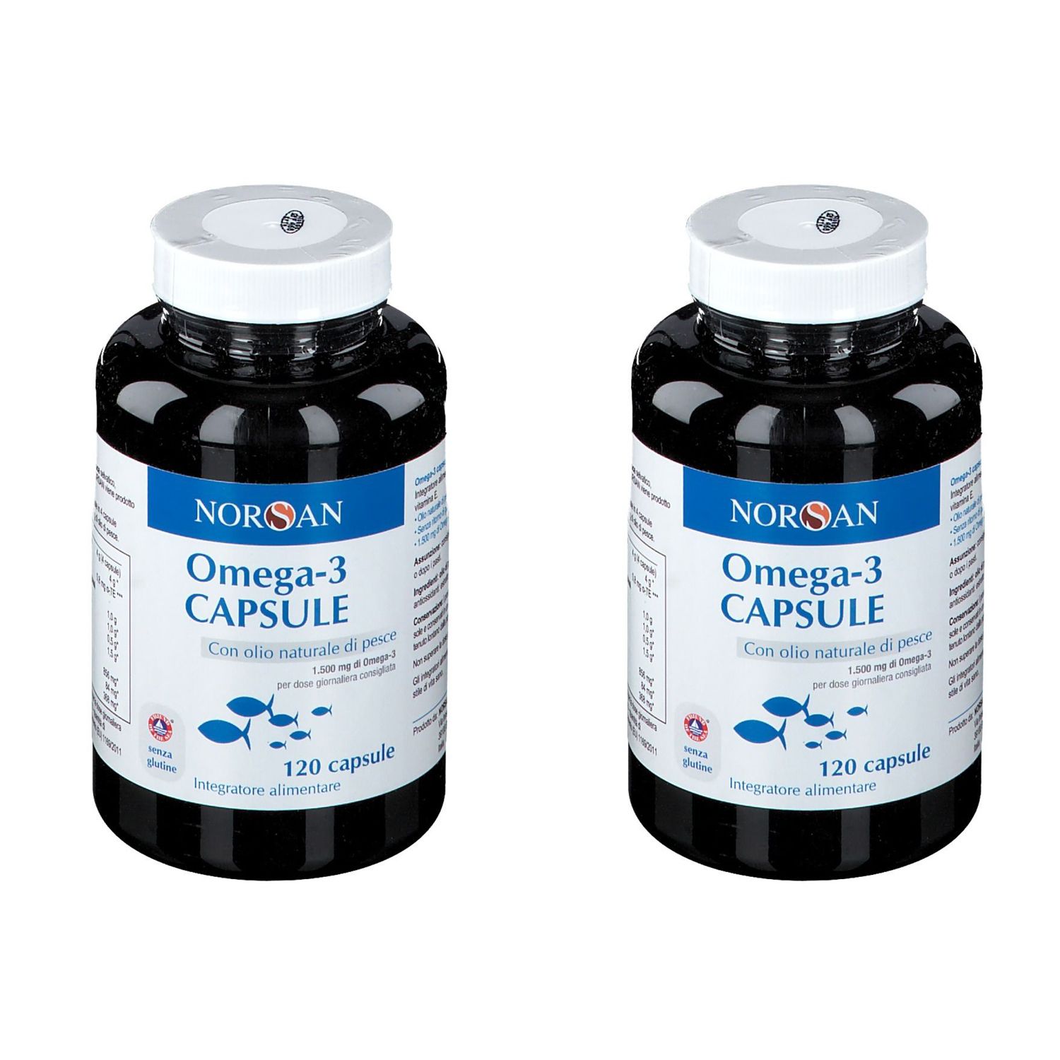 NORSAN Omega-3 Capsule 2x164 g