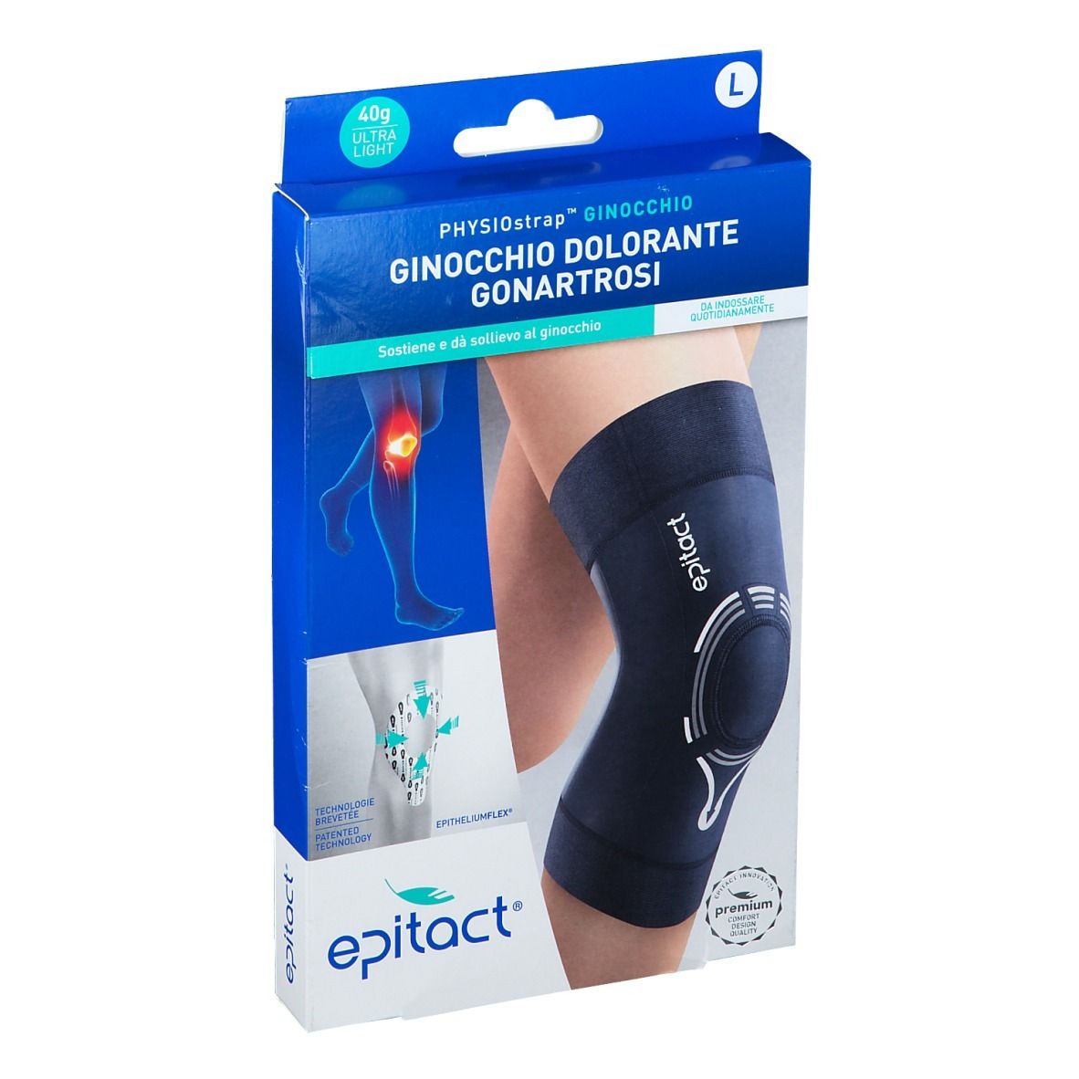 Epitact® Ginocchiera Physiostrap L 1 pz Altro