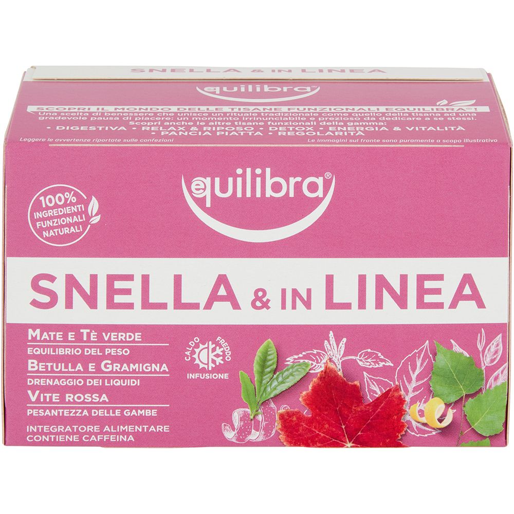 Equilibra® Snella & in Linea 30 g Bustine filtro