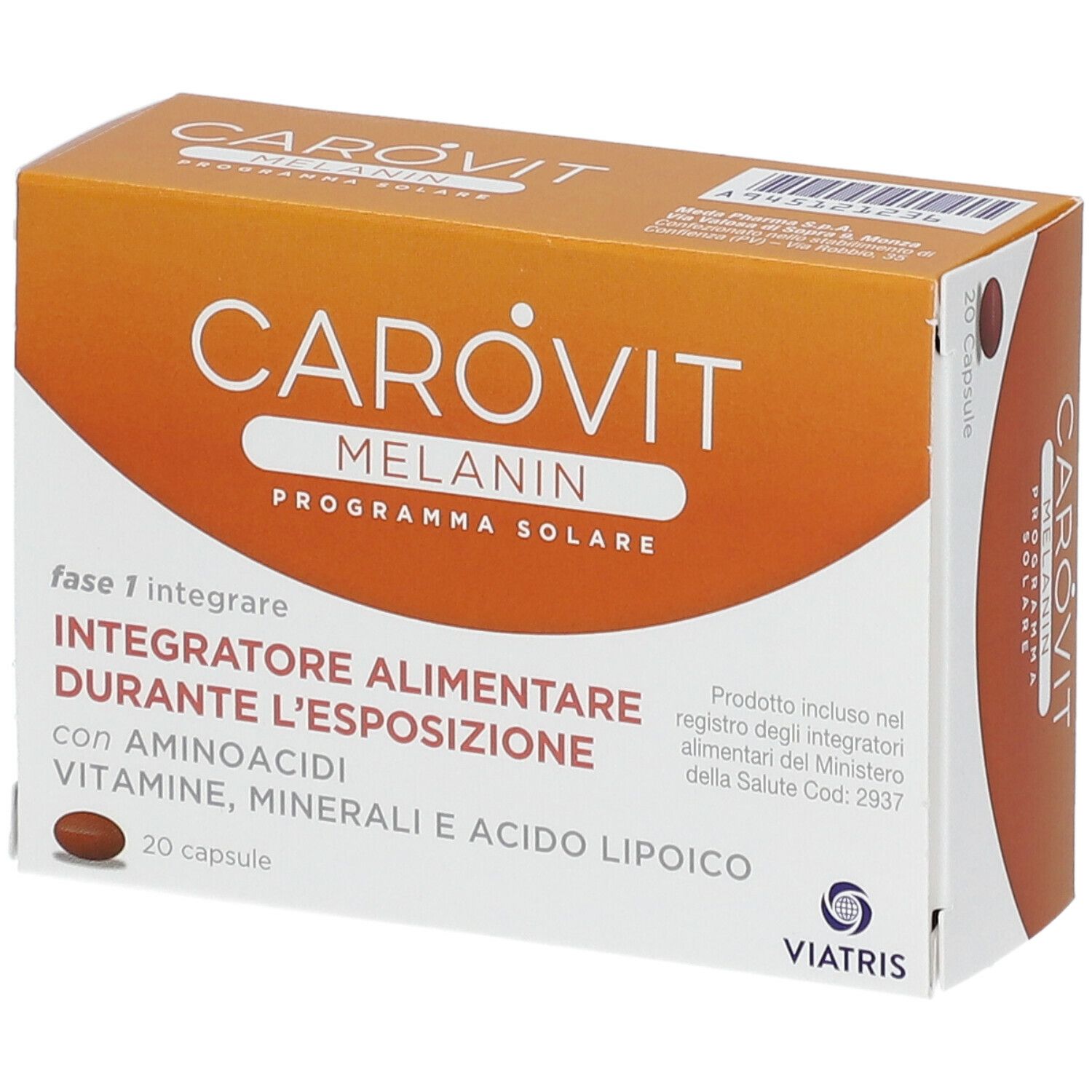 CAROVIT Melanin Compresse 15 g Capsule