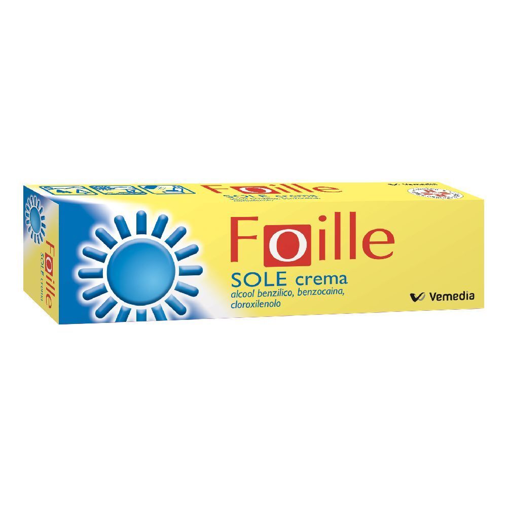 Foille Sole Crema Per Ustioni Solari ed Eritemi 30 g