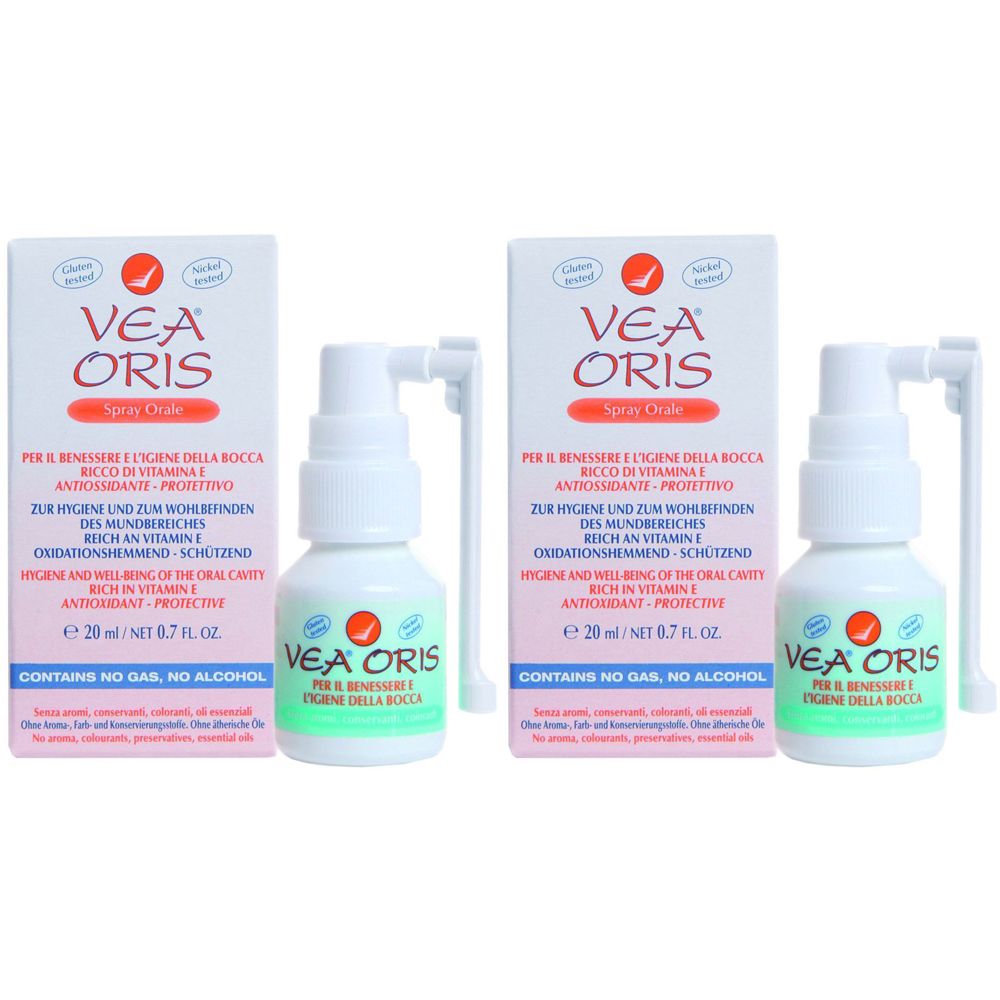 VEA® Oris Spray Orale Set da 2 2x20 ml