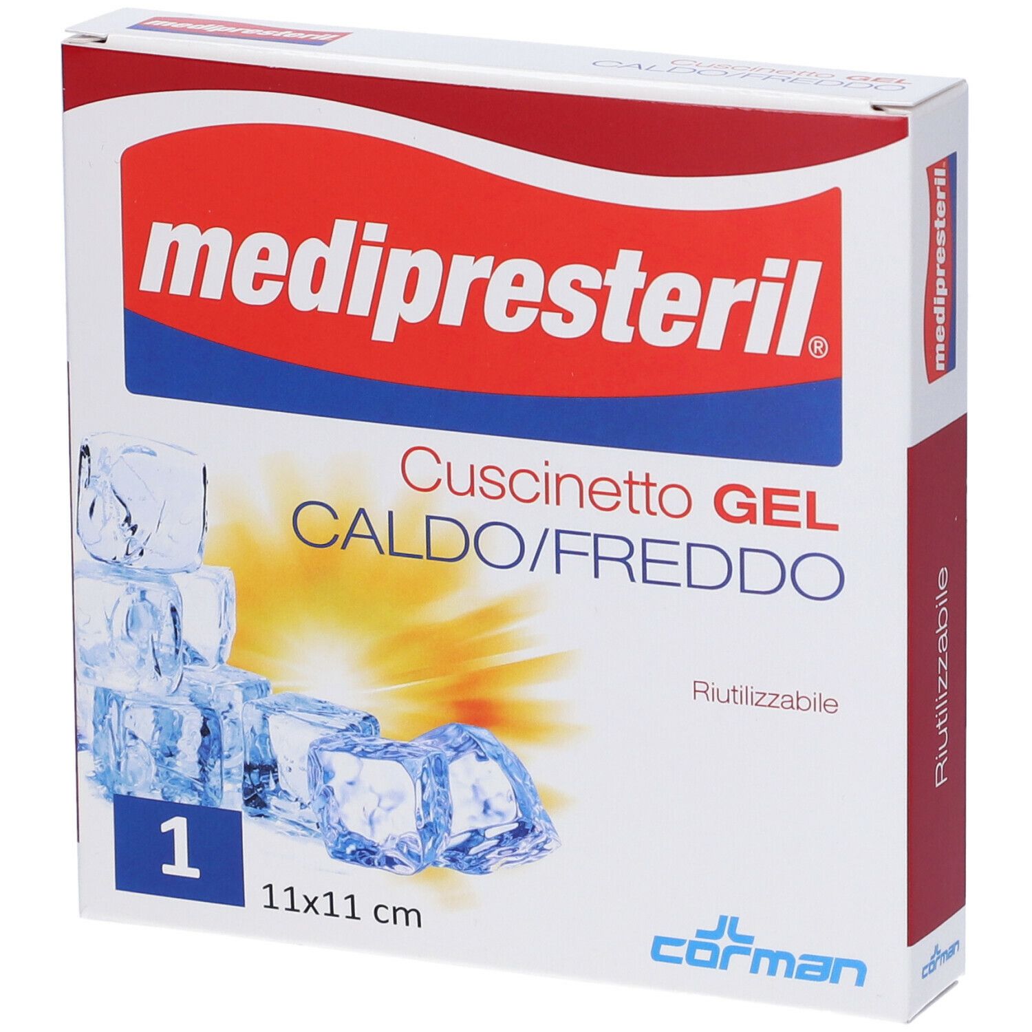 Medipresteril® Cuscinetto Gel Caldo/Freddo 11x11cm 1 pz Cerotto