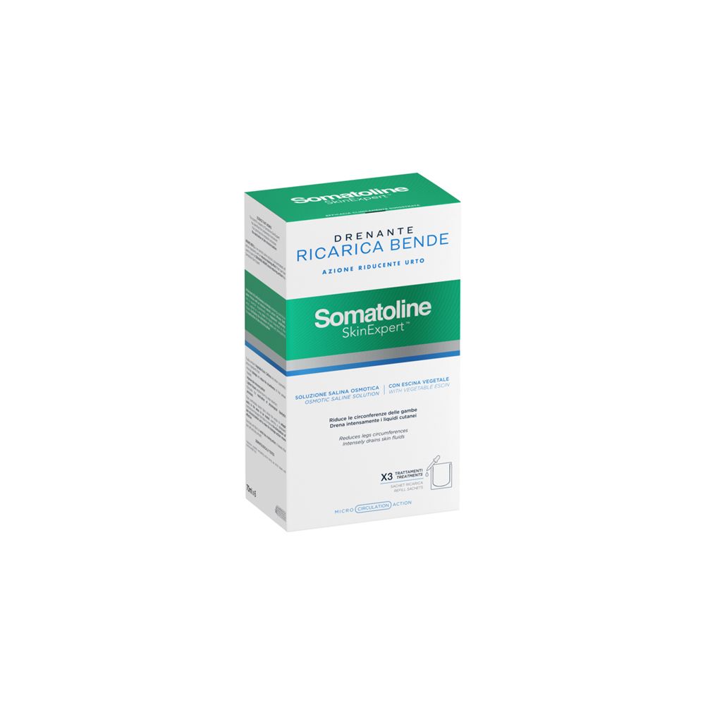 Somatoline SkinExpert™ Drenante Ricarica Bende 1 pz Soluzione
