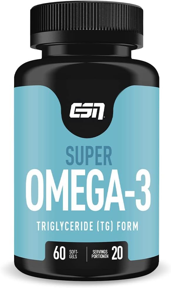 ESN Super Omega-3, 60 capsule di Omega 3 pz Compresse rivestite con fi