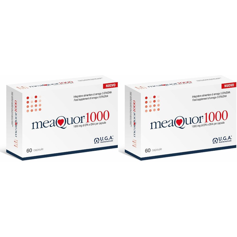 Meaquor 1000 60Cps Set da 2 2x60 pz Capsule