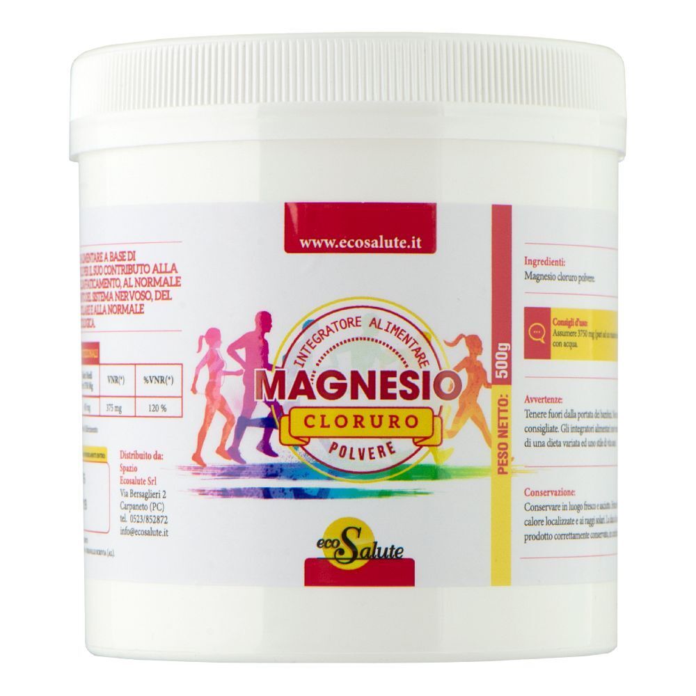 Magnesio Cloruro Polv 500G 500 g Polvere
