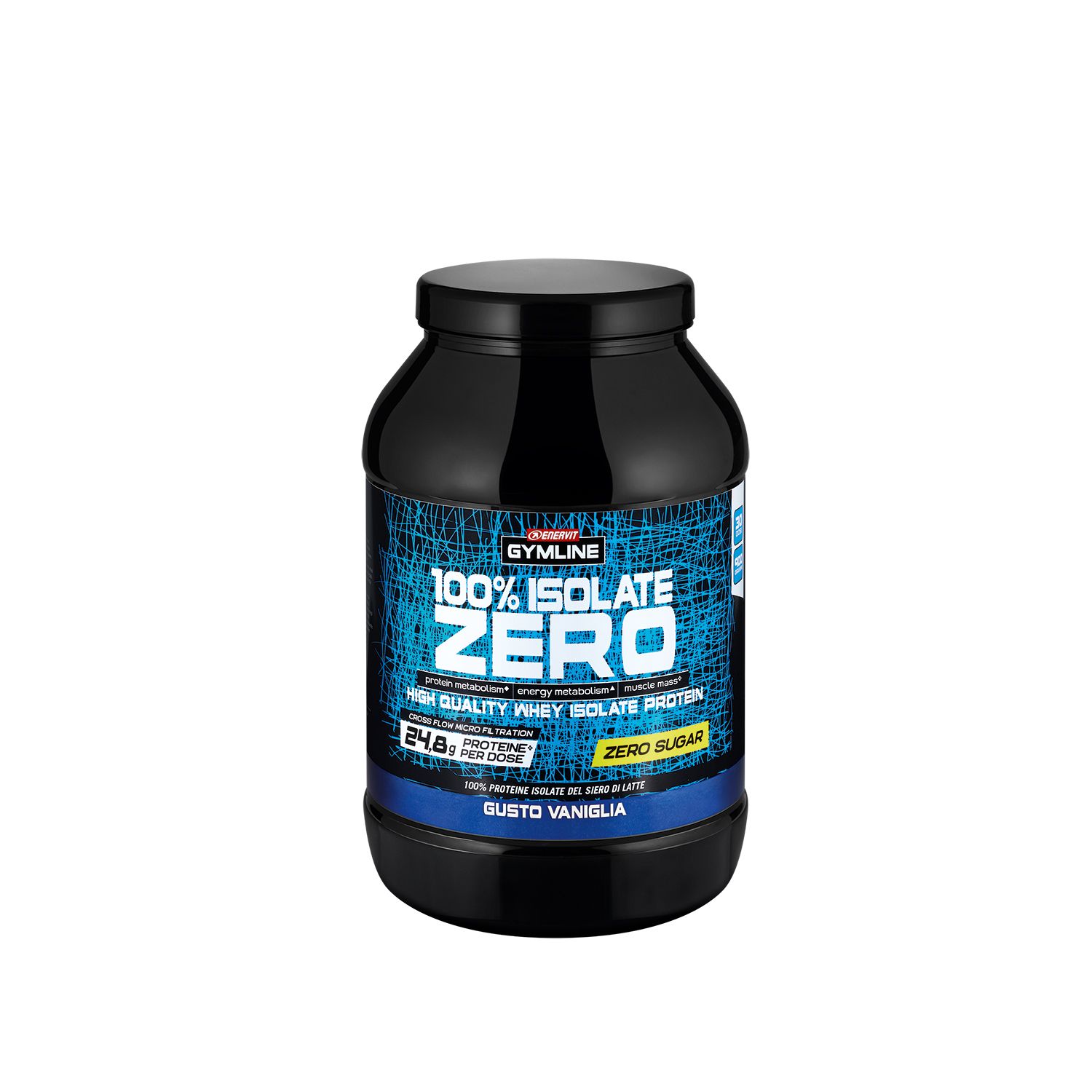 ENERVIT® Gymline 100% Isolate Zero 900 g Polvere per soluzione orale