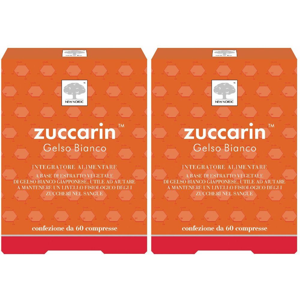NEW NORDIC® Zuccarin™ Gelso Bianco Set da 2 2x180 pz Compresse