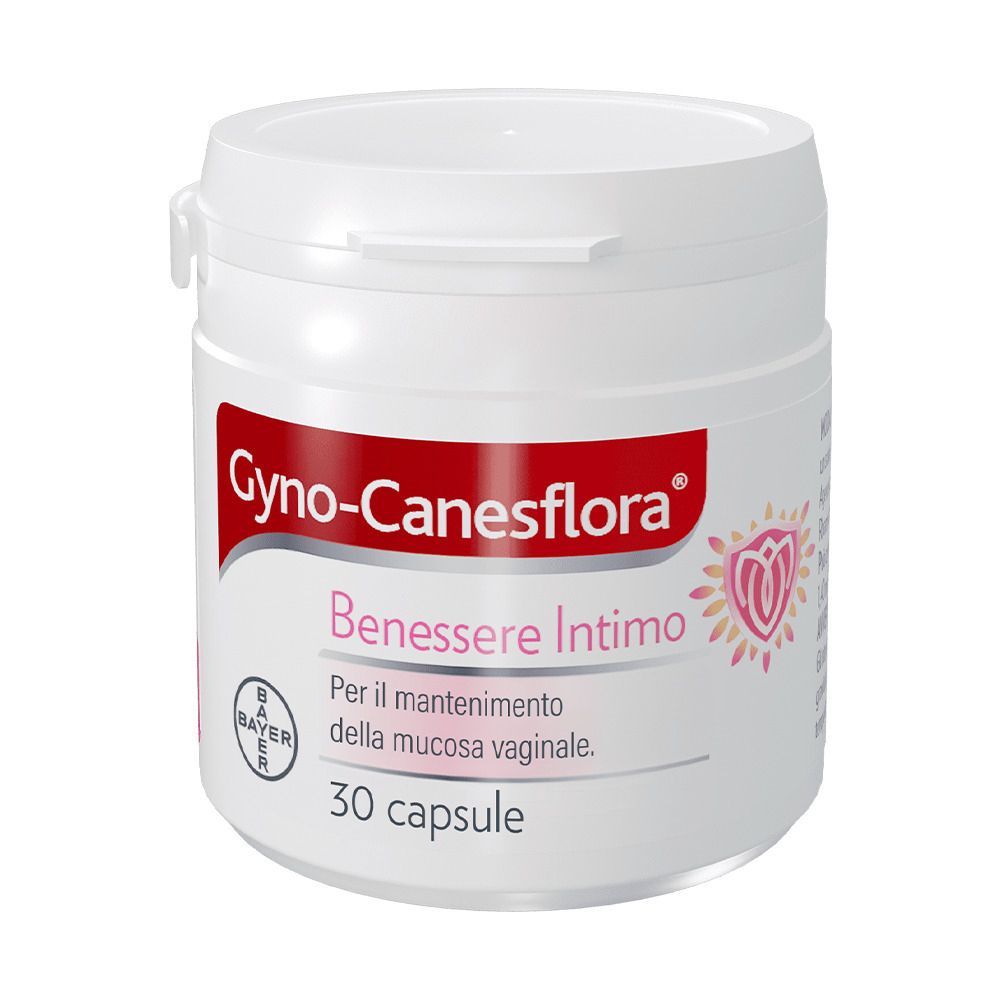 Gyno Canesflora Probiotico con Vitamina B2 Per Benessere Intimo Capsul