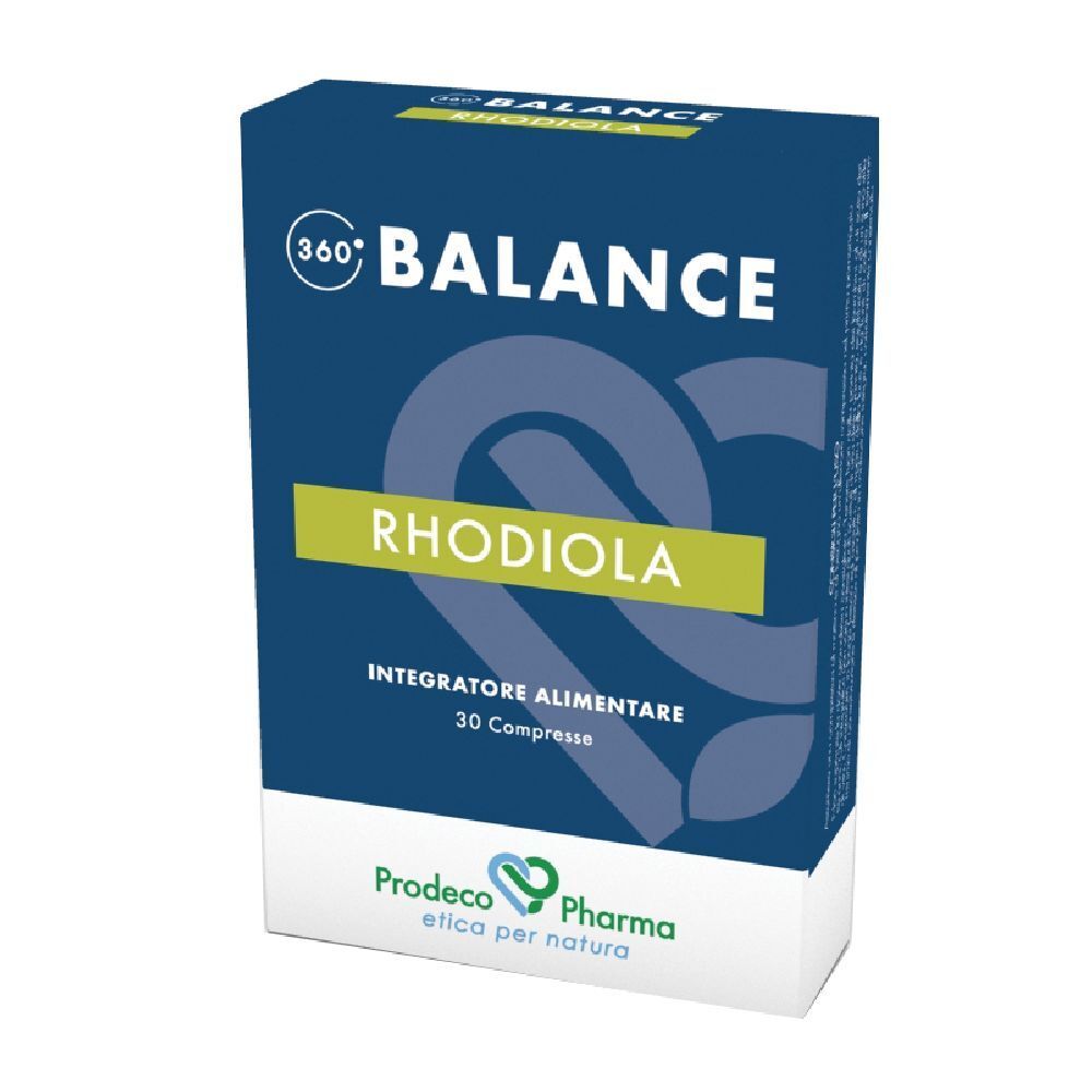360 Balance Rhodiola 30 Compresse 1 pz
