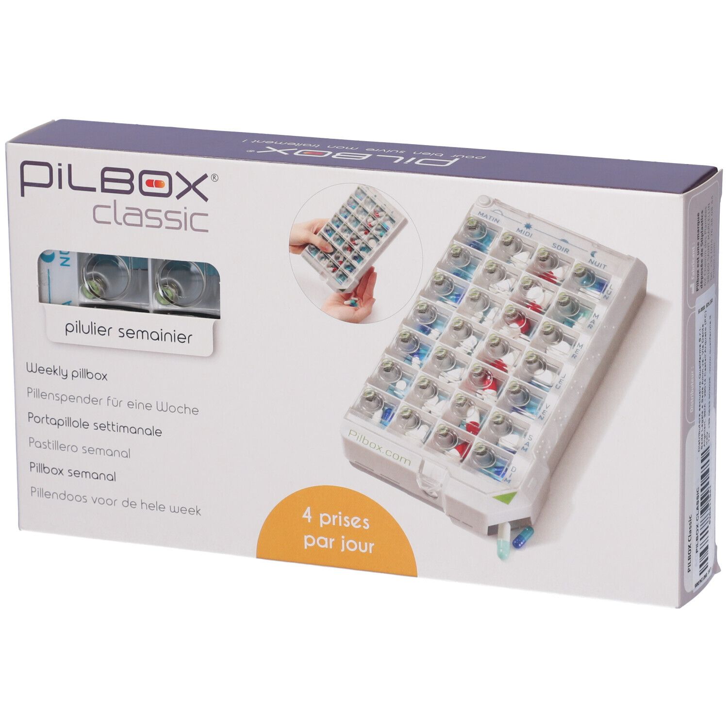 Pilbox Classic Pilloliera Settimanale 1 pz Altro