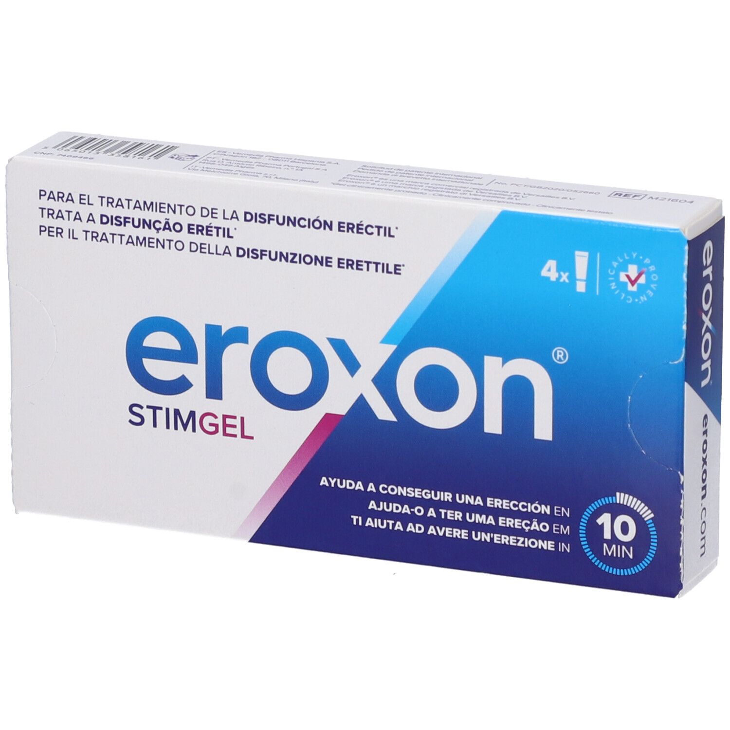 Eroxon Stimgel Tubetti Monodose 4x0,3 ml Gel
