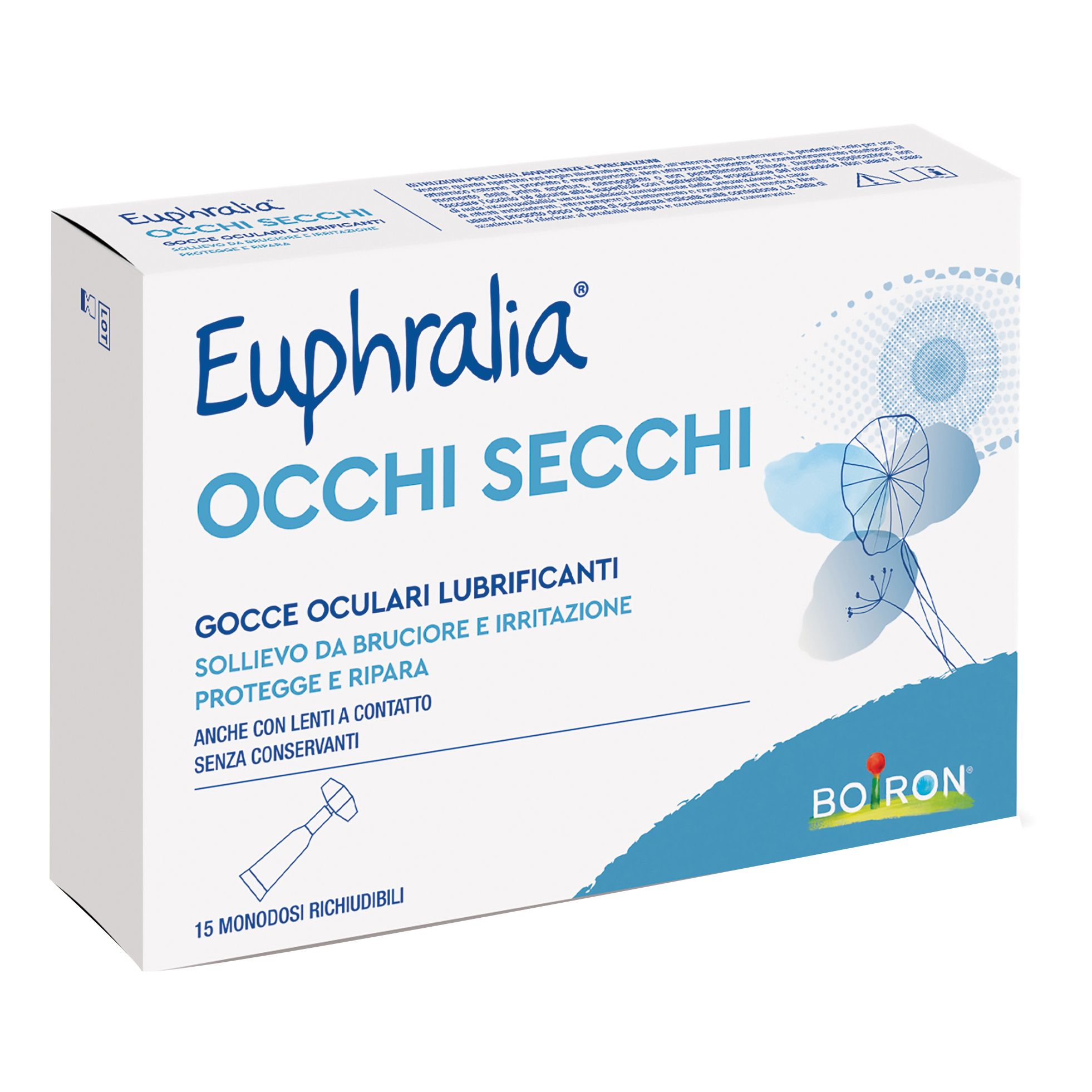 Boiron Euphralia Occhi Secchi Monodosi 15x0,5 ml Gocce oftalmiche
