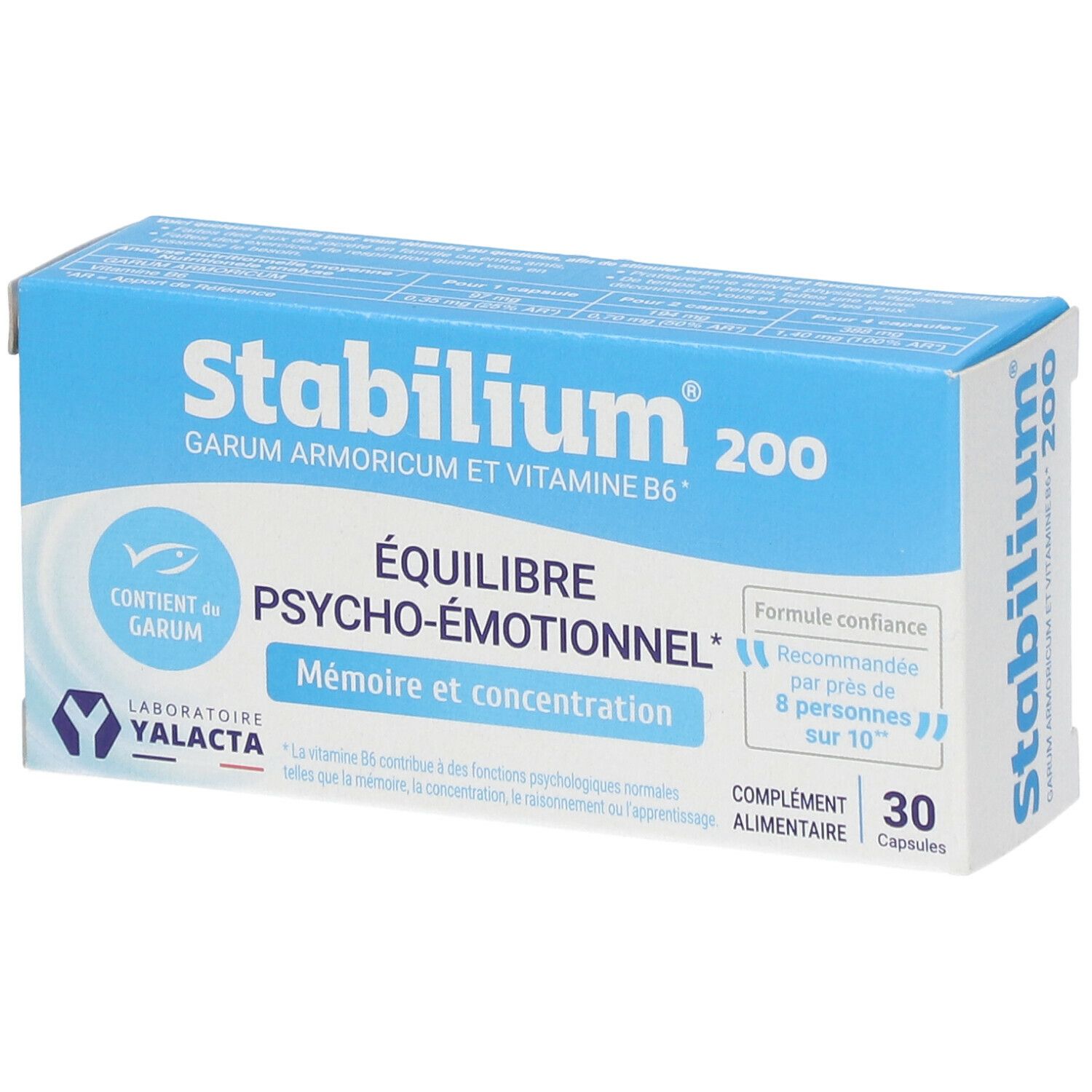 Yalacta Stabilium® 200 30 pz Capsule