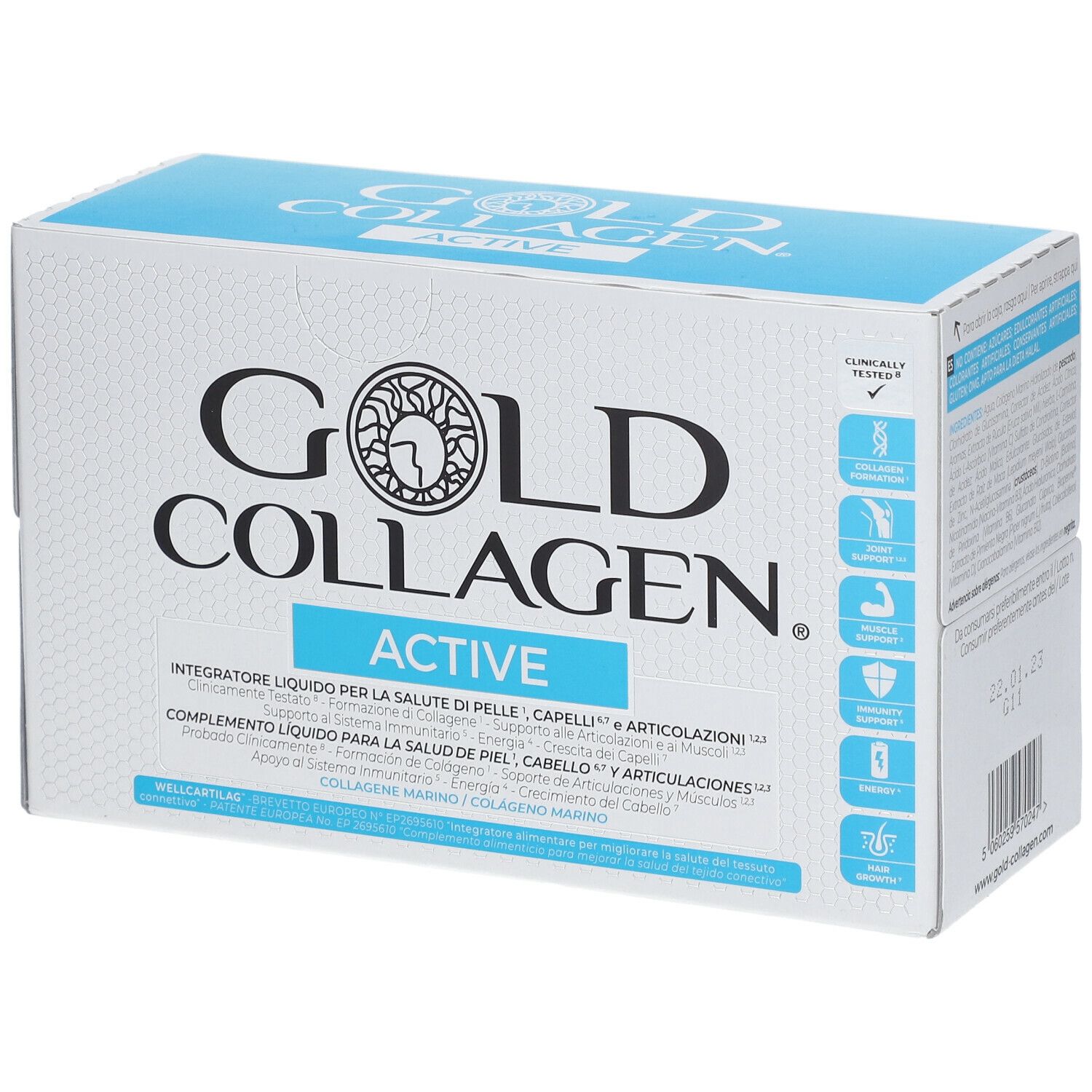 Gold Collagene Active® 500 ml Soluzione orale