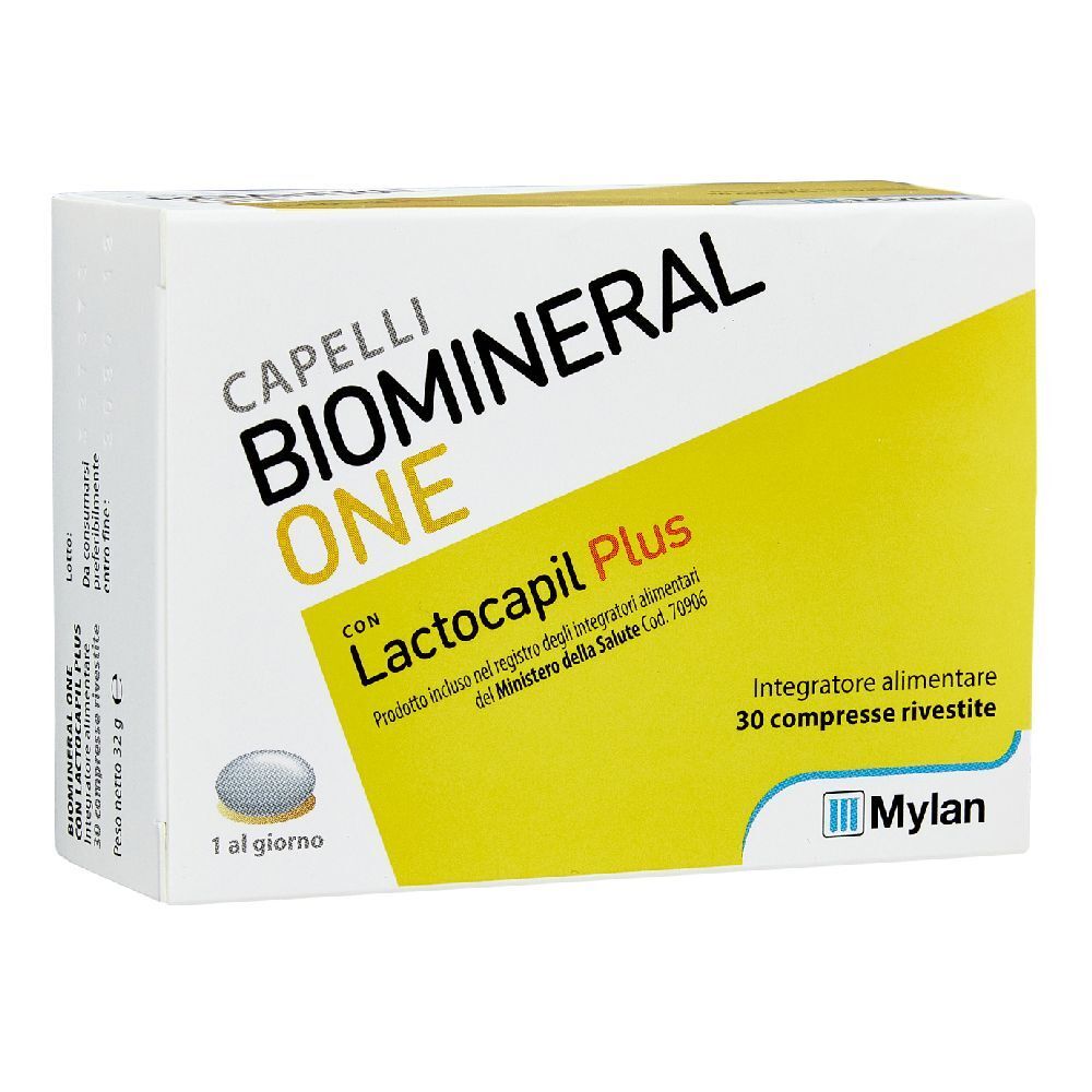 Capelli Biomineral One Lactocapil Plus 30 pz Compresse