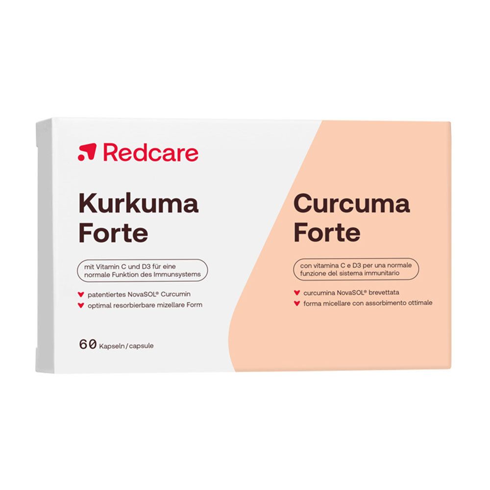 Redcare Curcuma Forte 60 pz Capsule