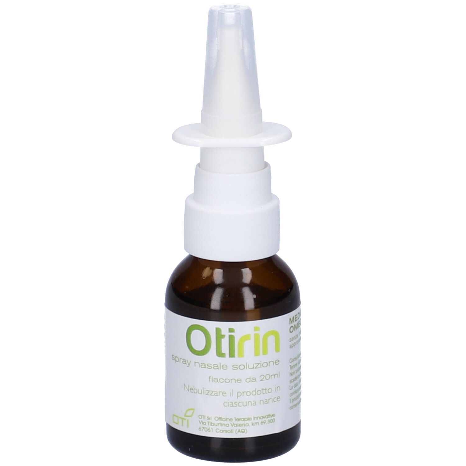 Otirin Composto Spray Nasale 20 Ml Soluzione Fisiologica ml